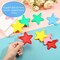 80 Pcs Plastic Balloon Weights Colorful Weights for Balloons for Birthday Party Christmas Wedding Celebration Decoration(Star Shaped)